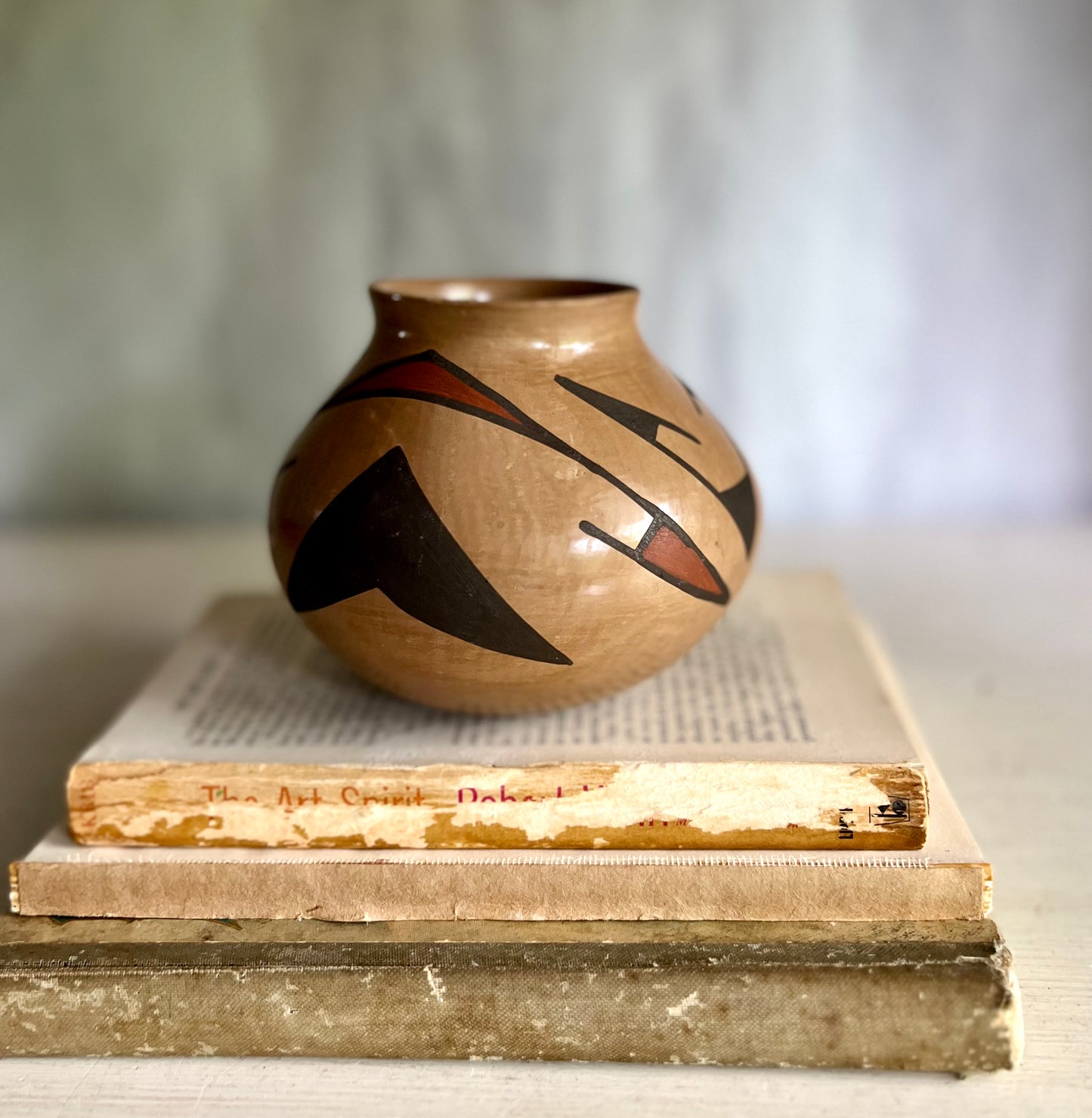 Mata Ortiz Mexico Polychrome Pottery Signed Tribal Vase