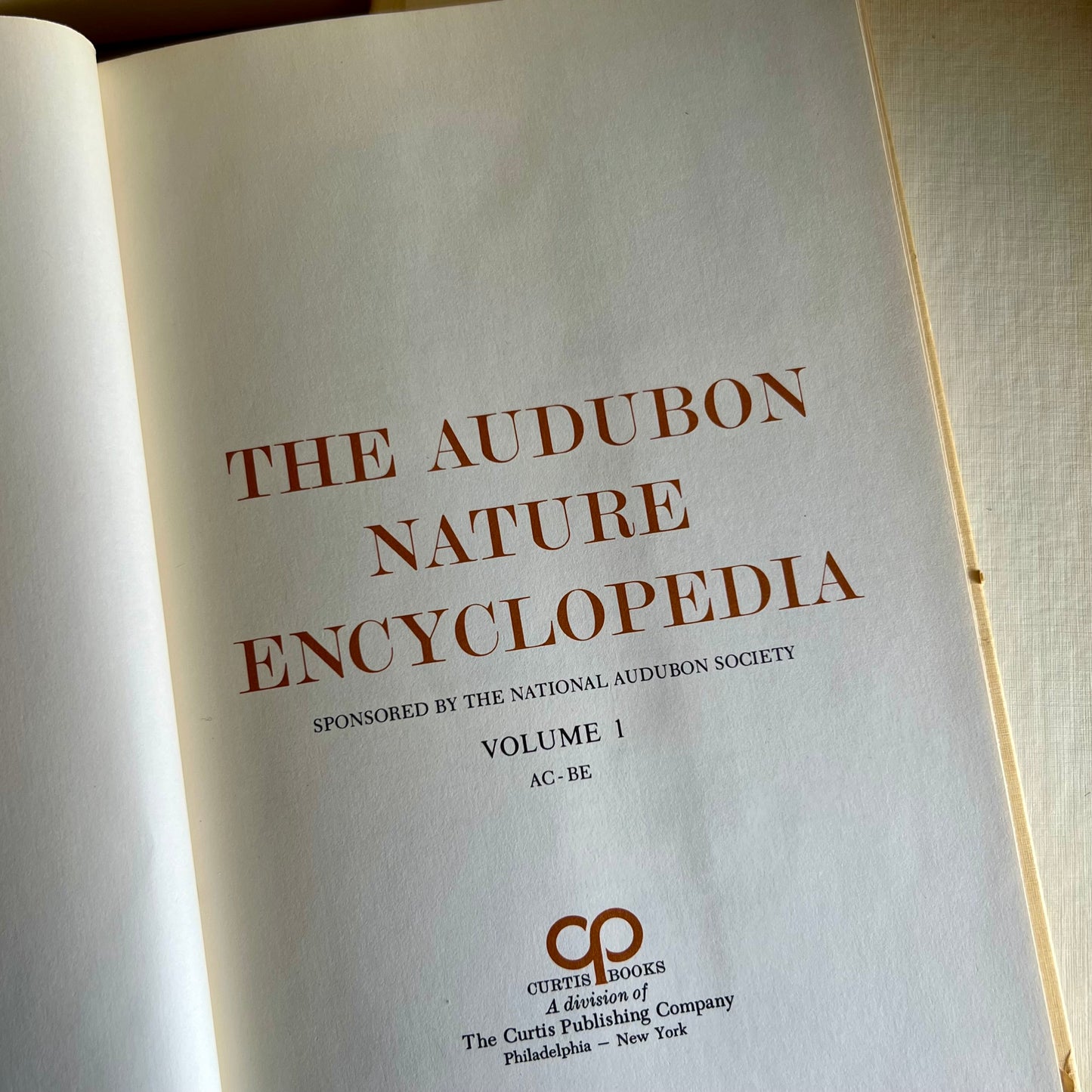 Audubon Nature Encyclopedia Set, First Printing 1965