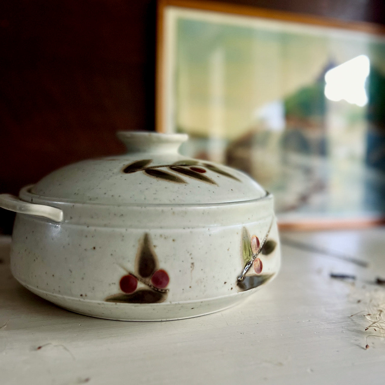 Vintage baking shop dishes