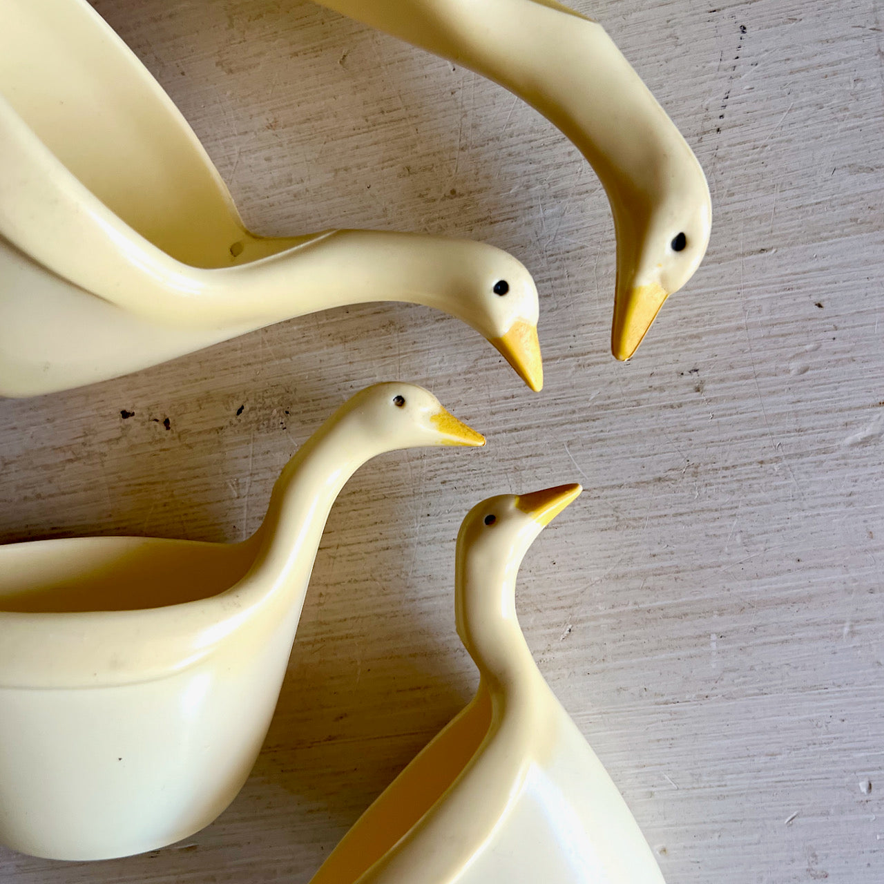 Nesting Melamine Duck Measuring Cup Set