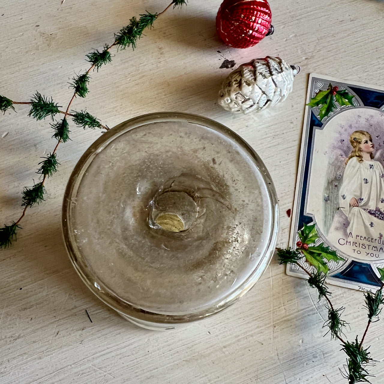 Early Blown Mercury Glass Tumbler