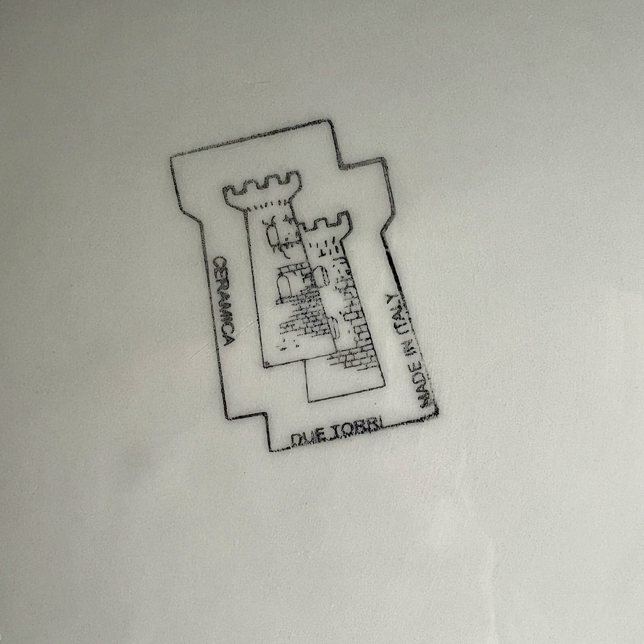 Due Torri Italian Ceramica Lobster Seafood Platter (c.1970s)