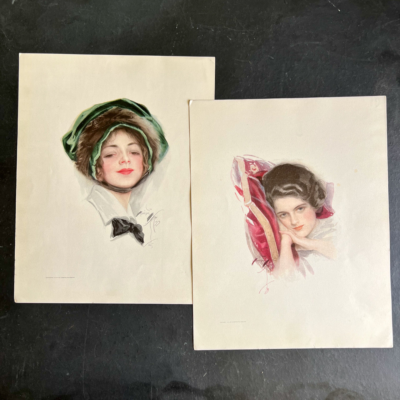 Harrison Fisher's Ideal Types of American Beauty Portfolio (c.1913)