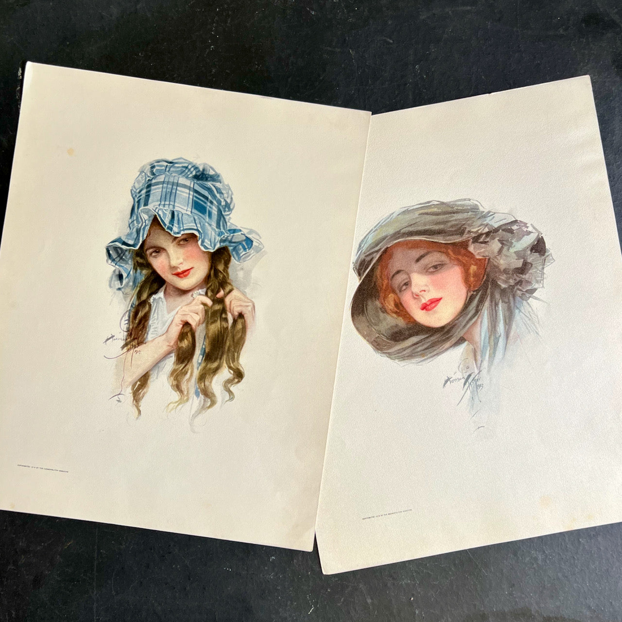 Harrison Fisher's Ideal Types of American Beauty Portfolio (c.1913)