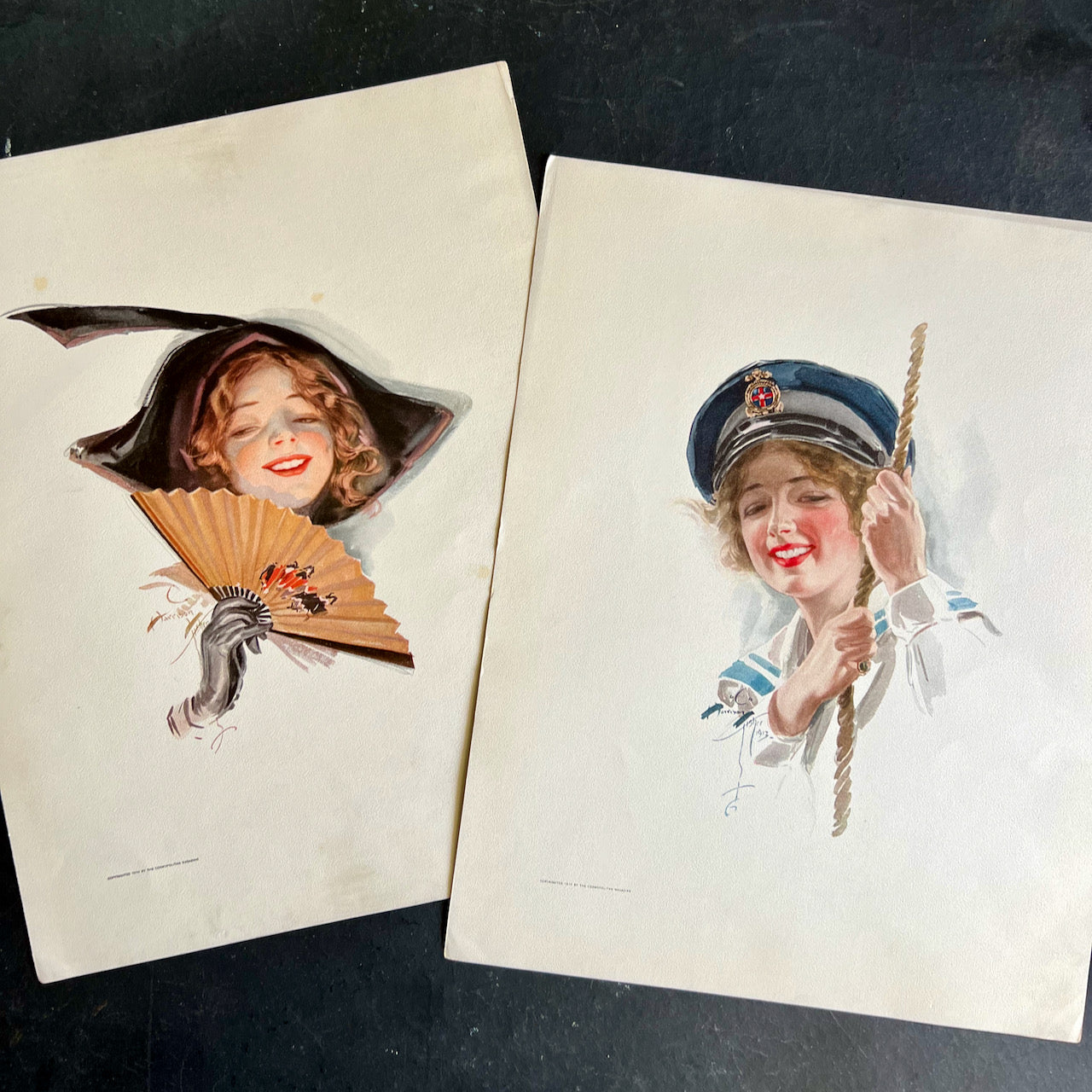 Harrison Fisher's Ideal Types of American Beauty Portfolio (c.1913)