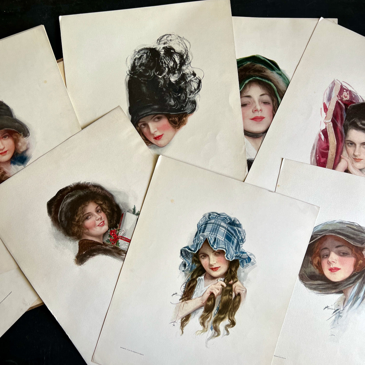 Harrison Fisher's Ideal Types of American Beauty Portfolio (c.1913)