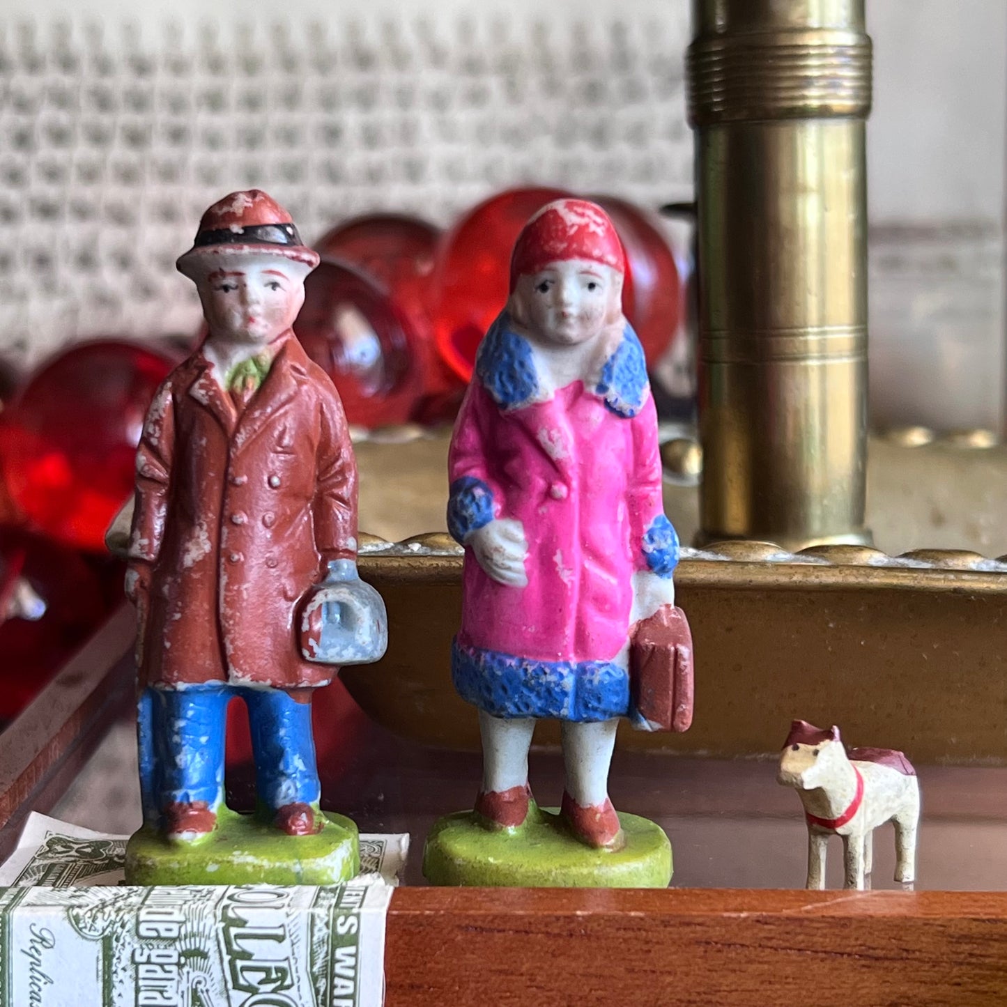 Vintage Japan Miniature Porcelain Circus and Farm Figure Collection