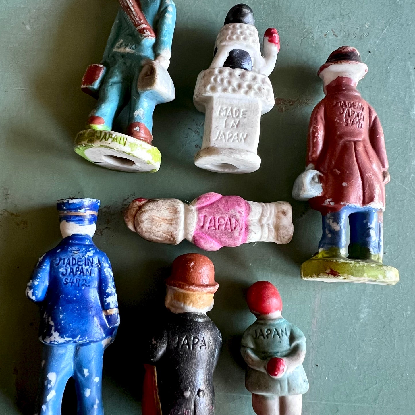 Vintage Japan Miniature Porcelain Circus and Farm Figure Collection