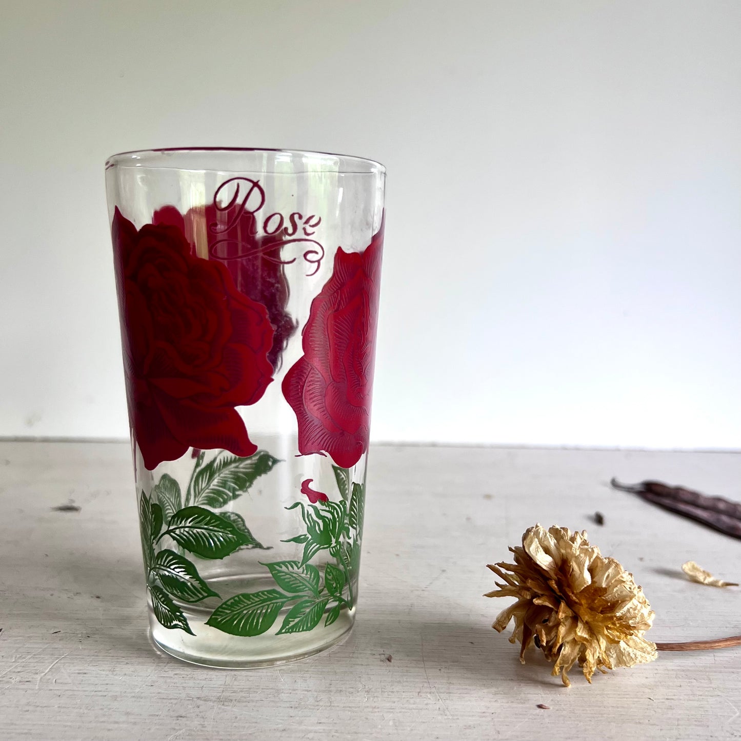 Set of Eleven Mid Century 1950s Boscul Peanut Butter Glasses