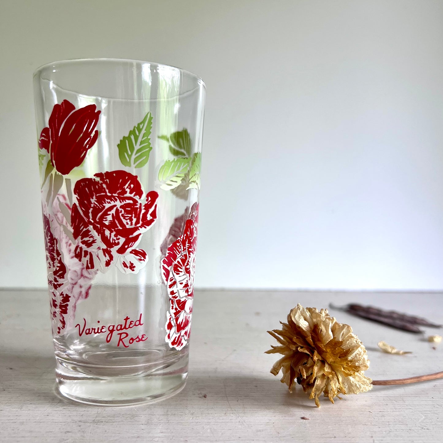 Set of Eleven Mid Century 1950s Boscul Peanut Butter Glasses
