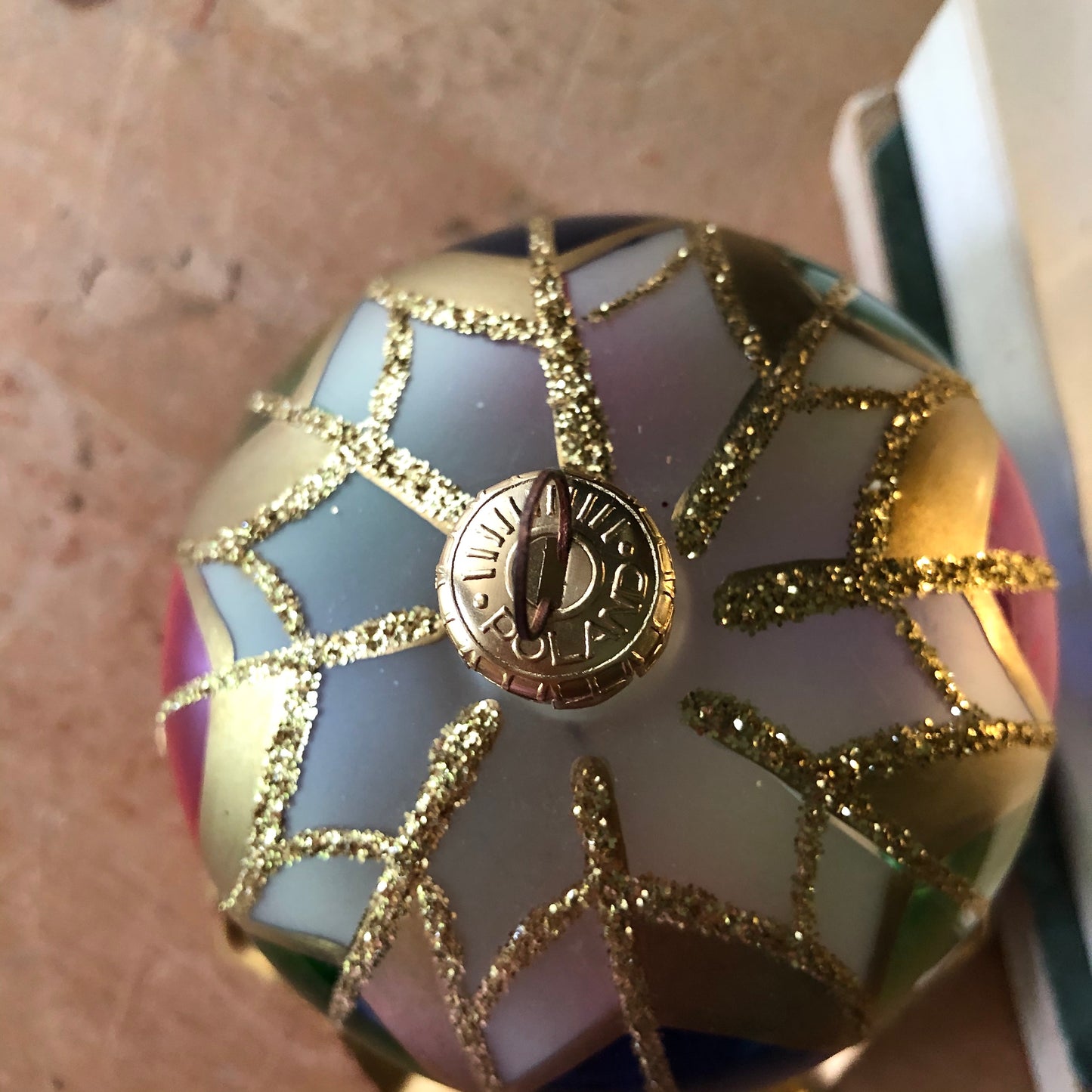 Vintage Polish Christmas Ornament (c.1980s)