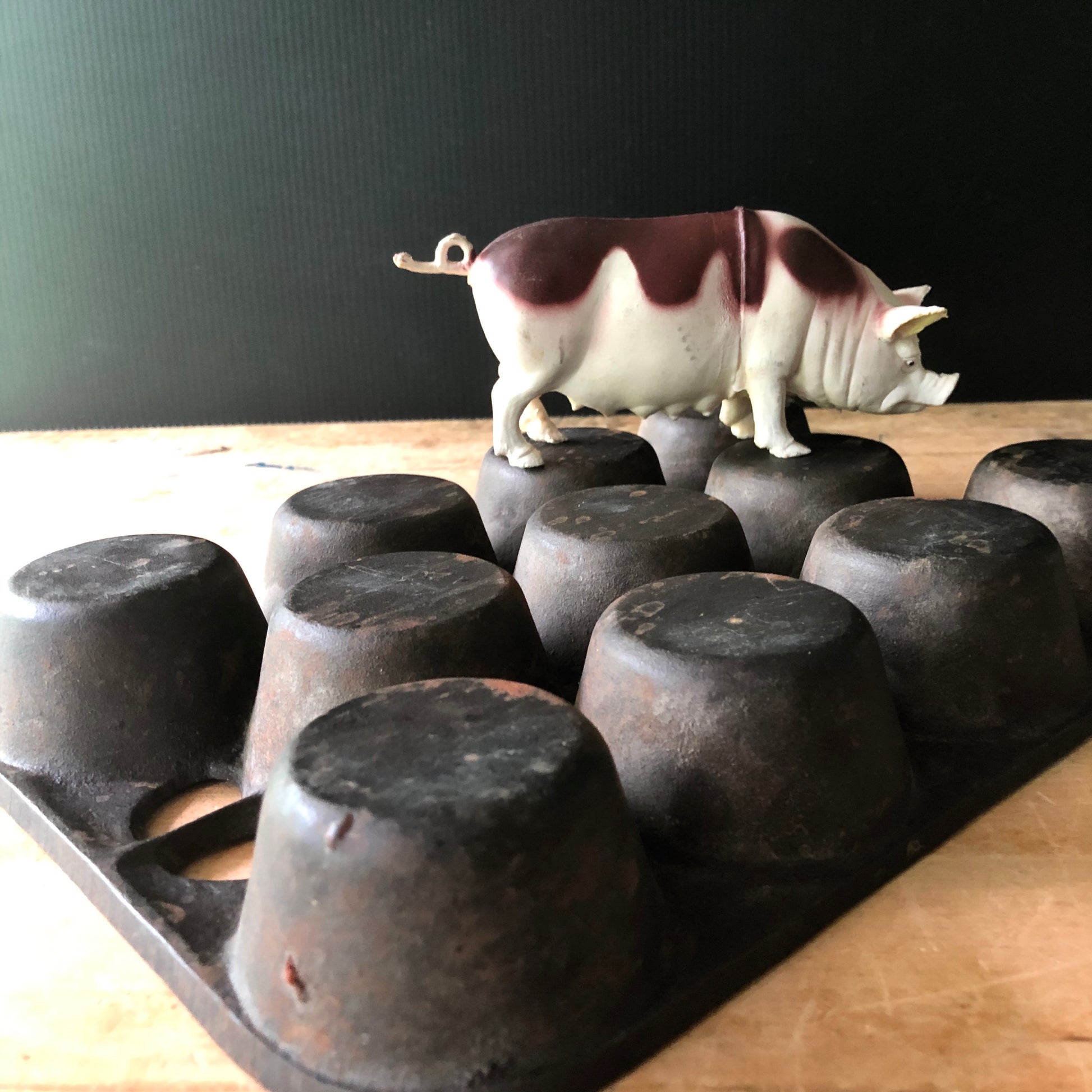 Cast Iron Muffin Pan (c.1960s)