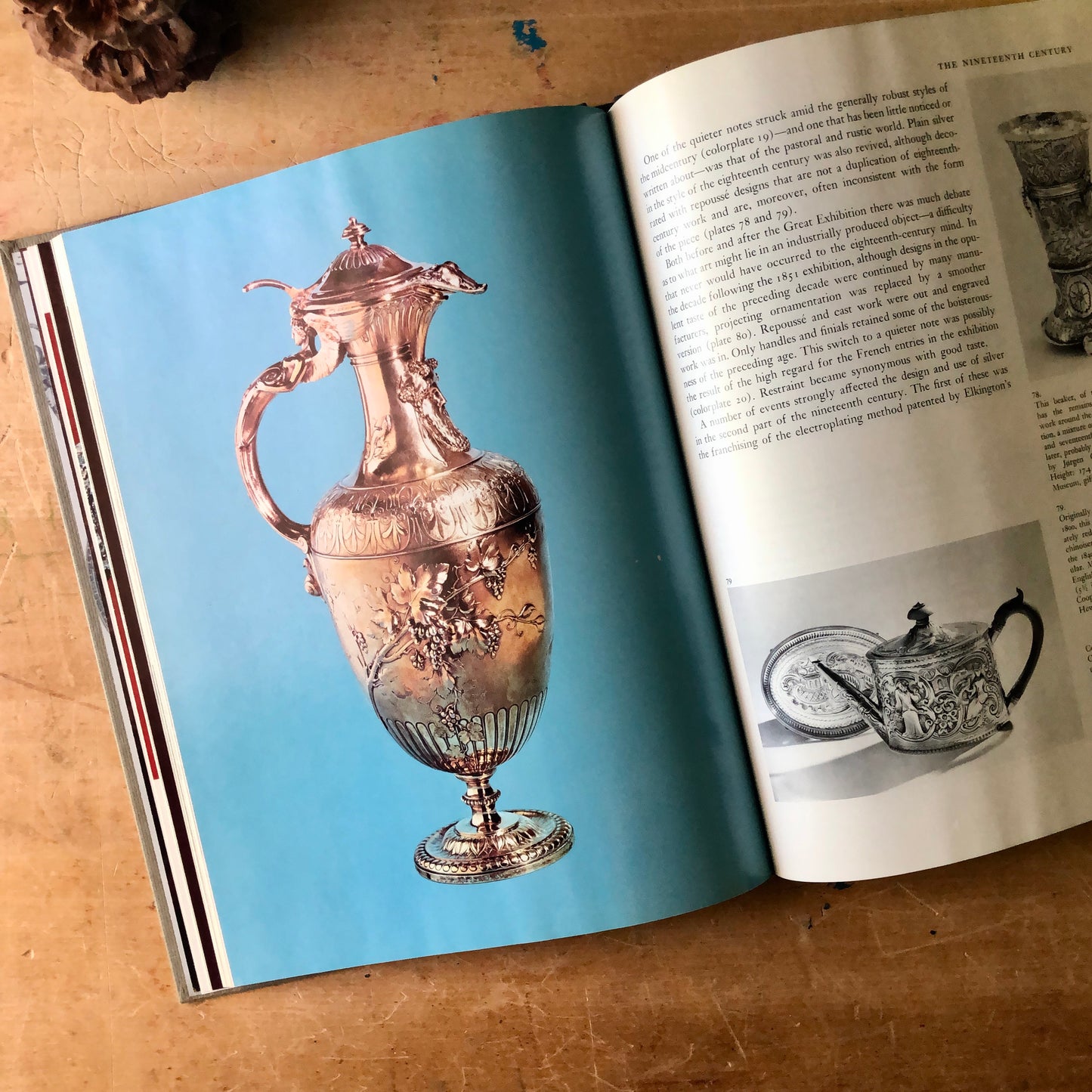 Smithsonian Illustrated Library of Antiques Book - Silver (1981)