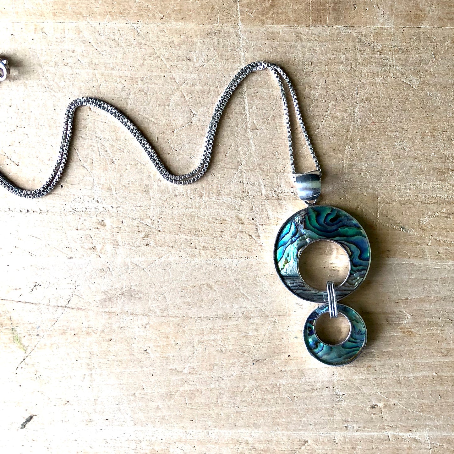 Sterling and Abalone Necklace by Paolo Romeo (c.1970s)