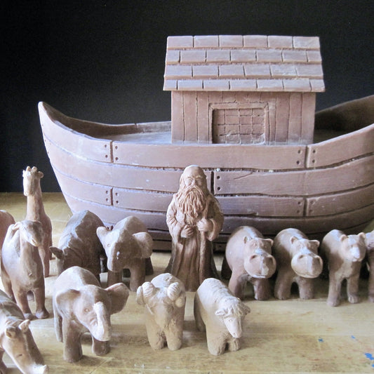 Vintage Noah's Ark Play Set