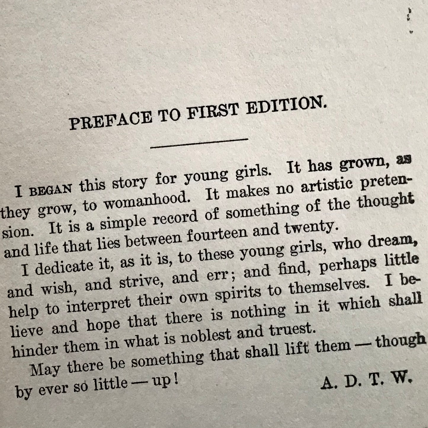Antique Book Faith Gartney's Girlhood (1917)