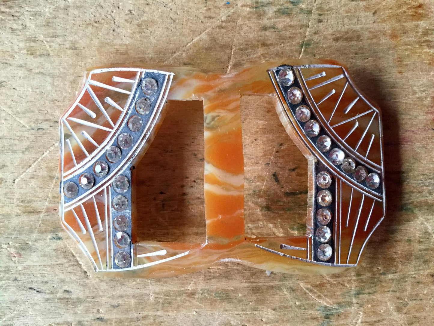 Vintage Art Deco Belt Buckles