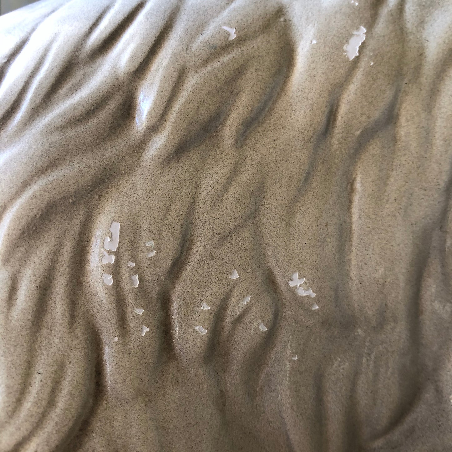 Large Vintage Chalkware Fireside Cat (c.1970s)