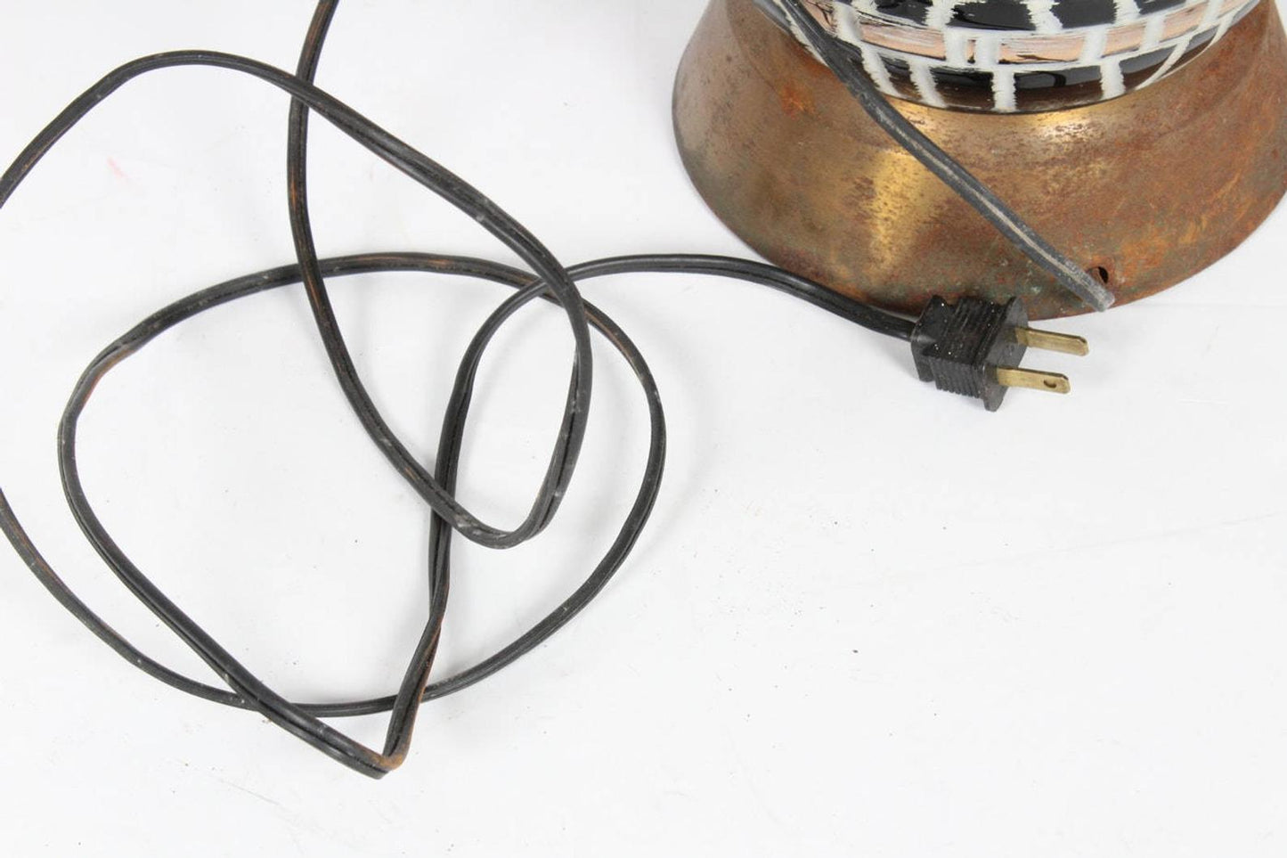 Mid Century Atomic Table Lamp (c.1950's)