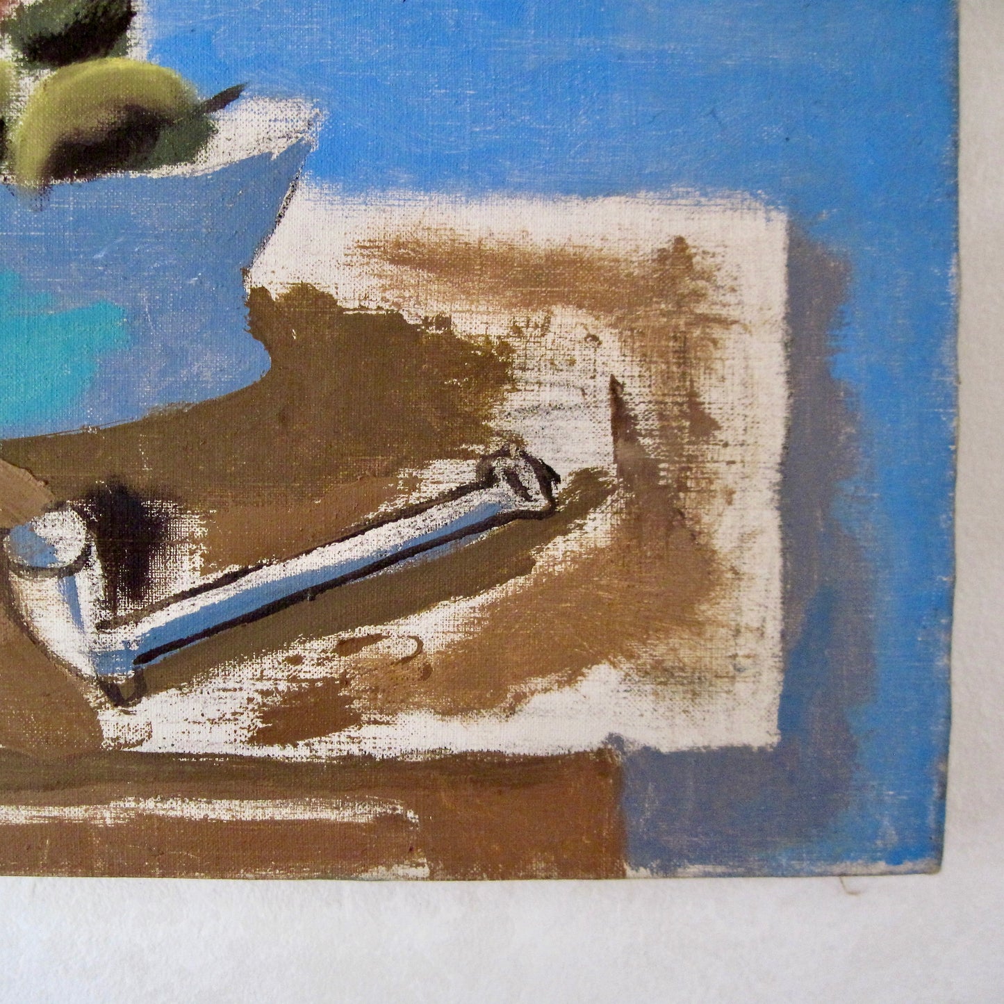 Antique Still Life Oil Painting by Edgar Yaeger (c.1900s)
