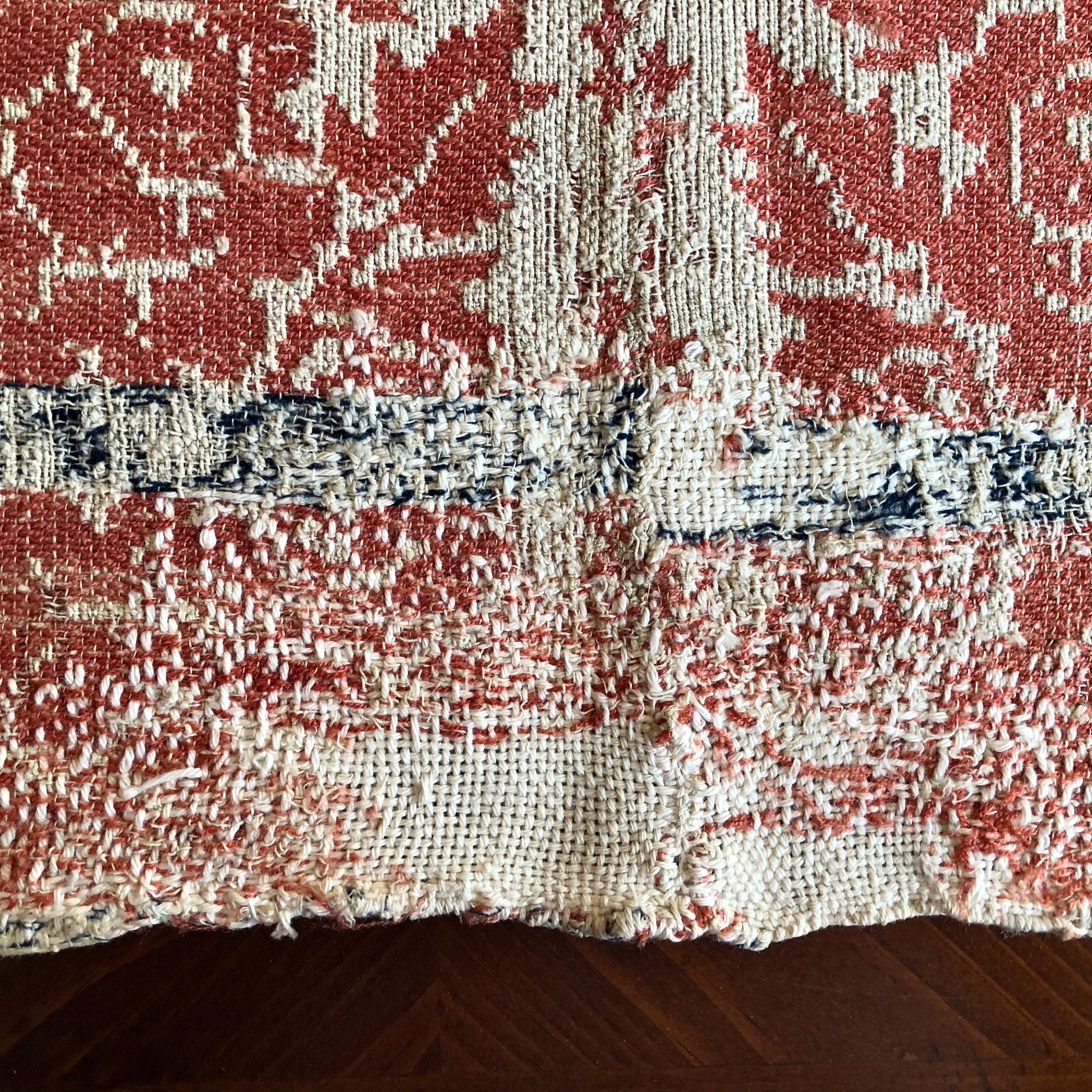 Antique Ohio Wool Coverlet (c.1800s)
