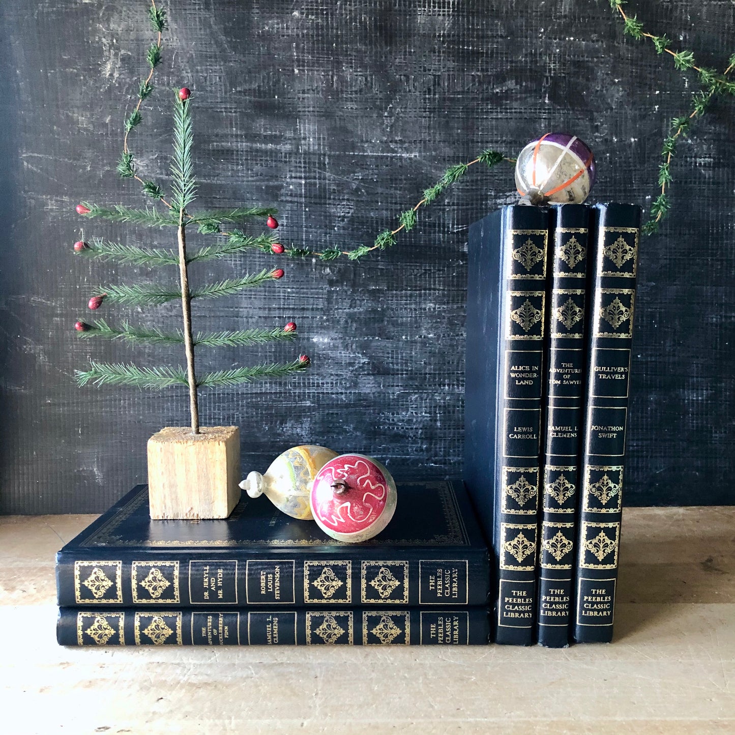 Vintage Peebles Classic Library Books, Set of 5 (c.1970s)