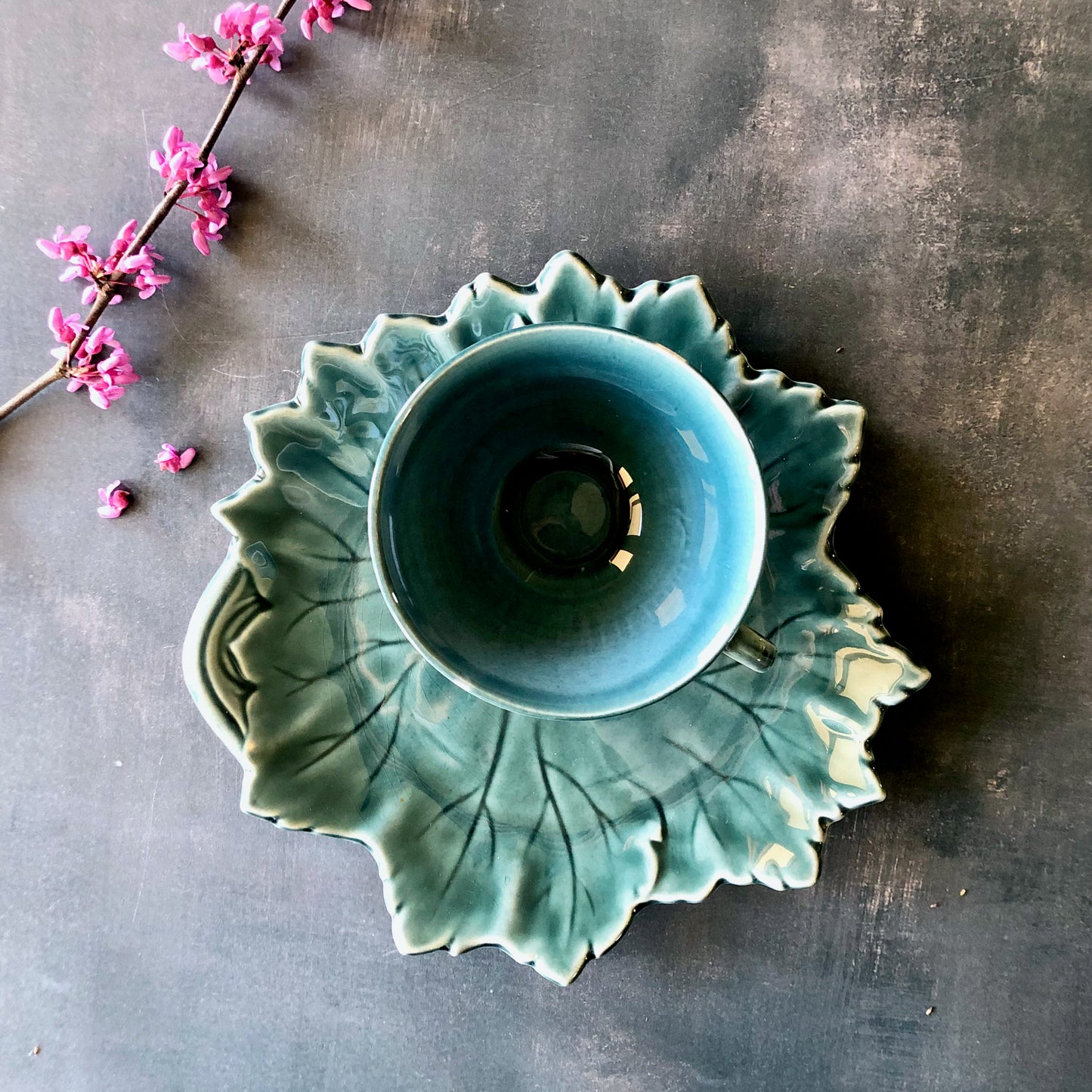 Woodfield by Steubenville Pottery Luncheon Set (c.1950s)