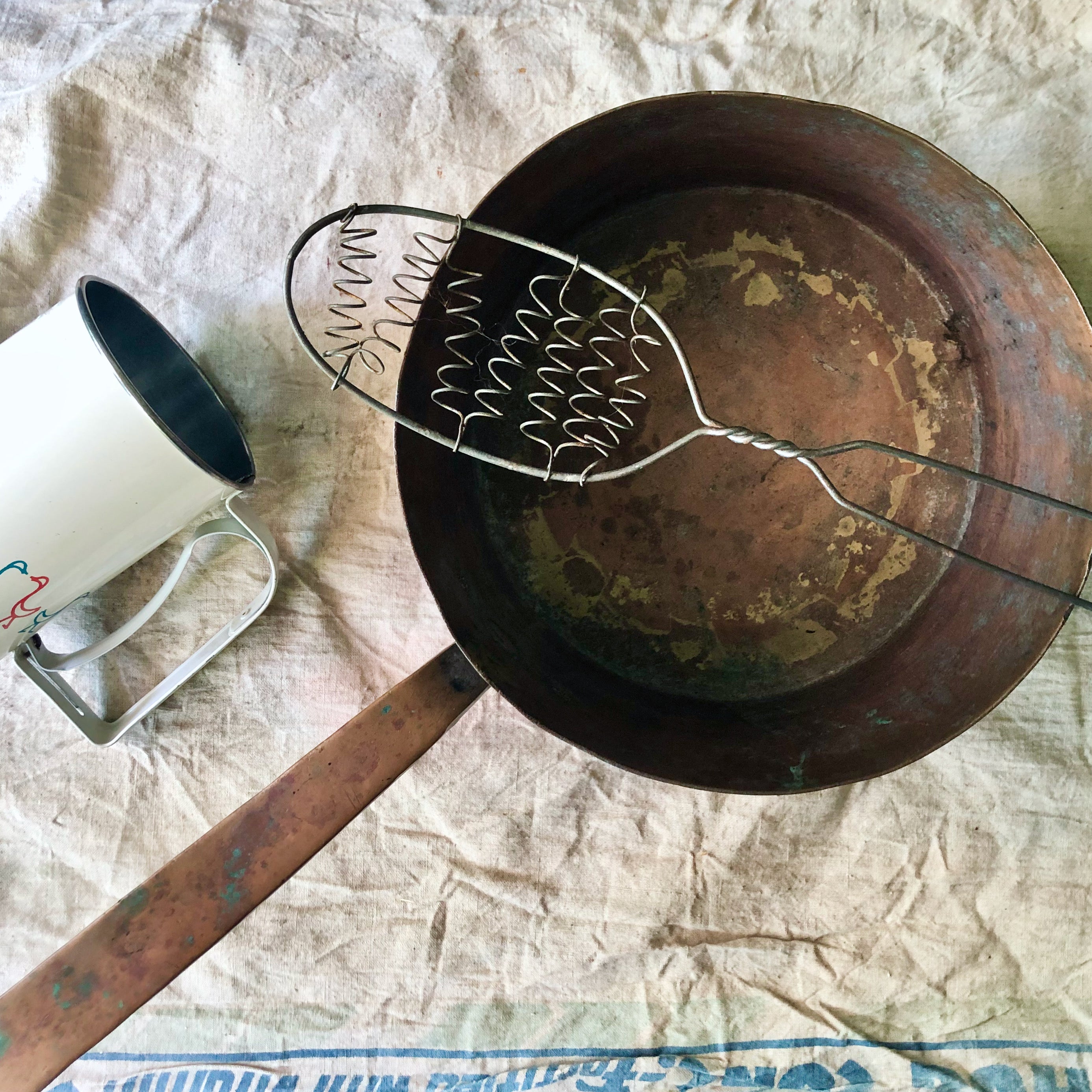 Early 20th Century American Copper Confectioner's Pot — RIGHT