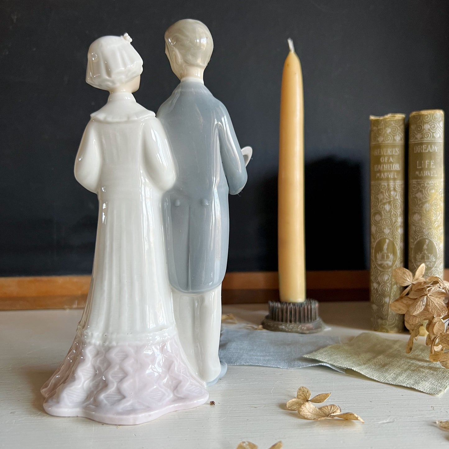 Vintage Lladro Wedding Bride and Groom Figurine (c.1977)