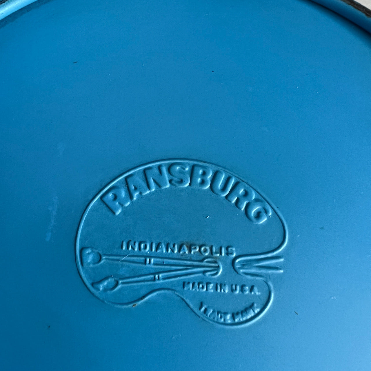 Ransburg Folk Art Bird Kitchen Canisters Set (c.1960s)