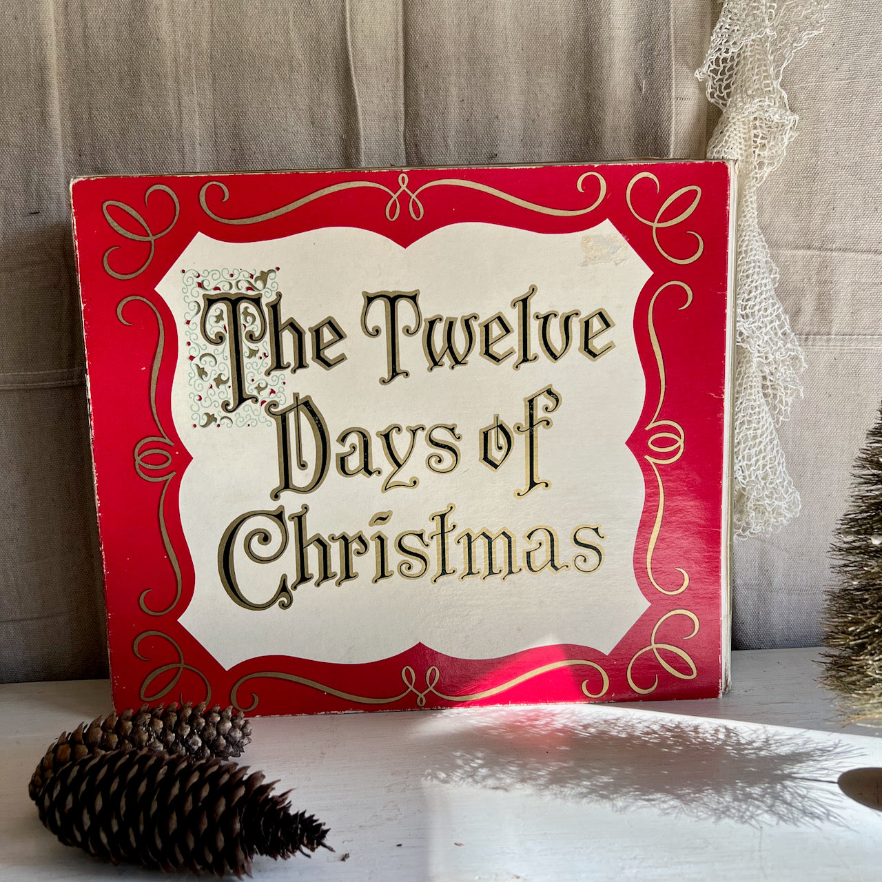 The Twelve Days of Christmas Vintage Ornament Set (c.1960s)
