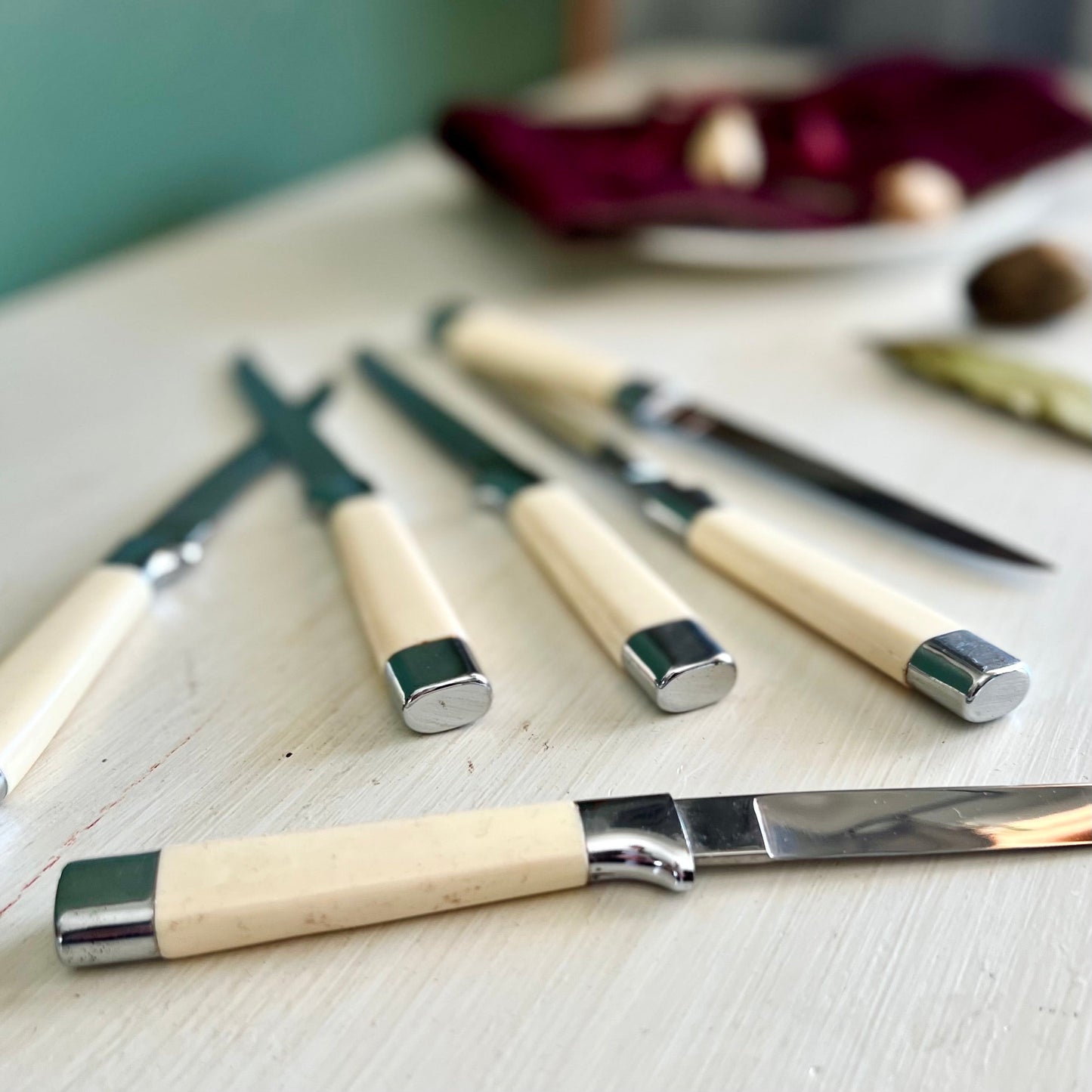 Vintage German Steak Knives Set (c.1960s)