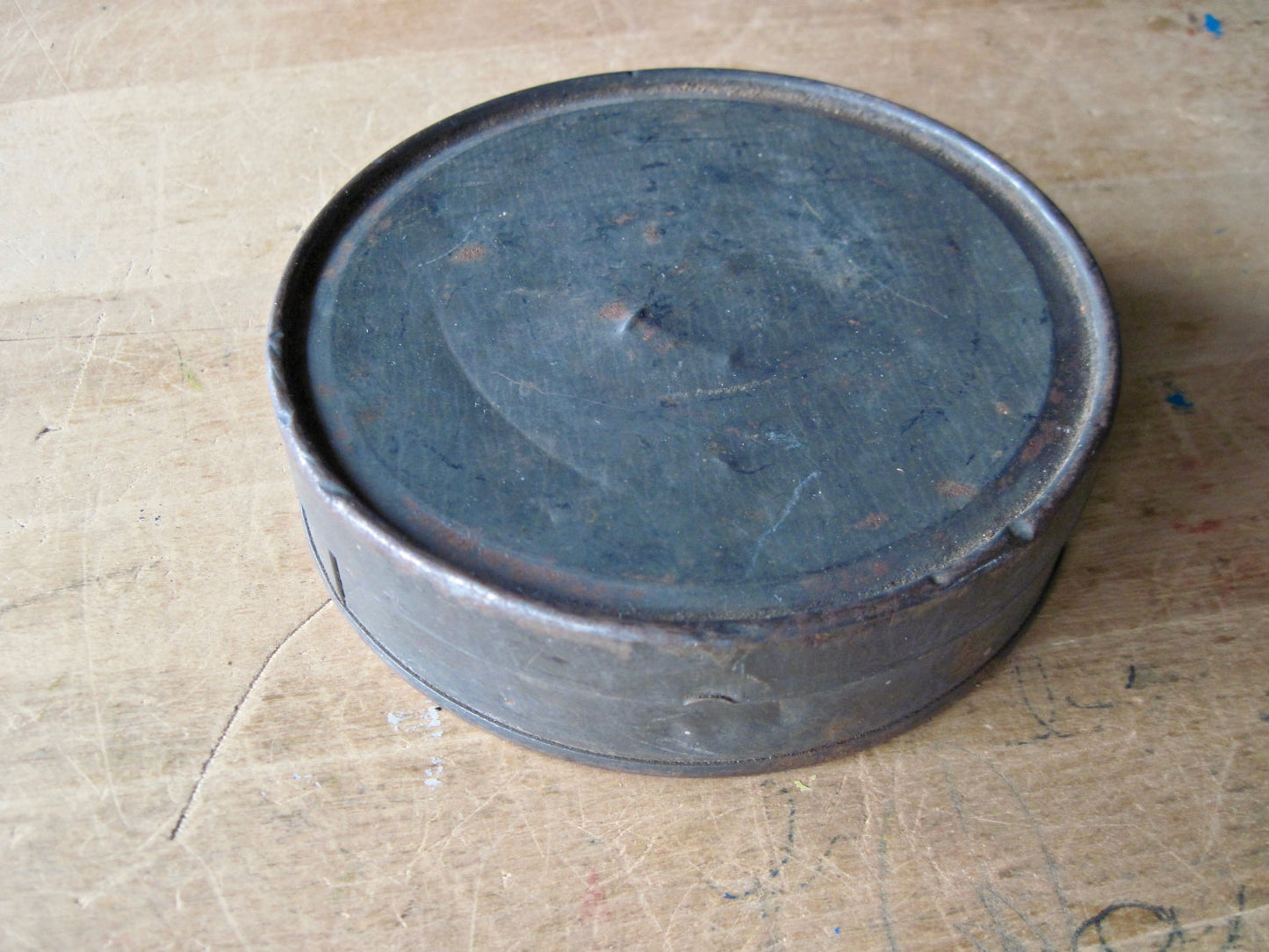 Lufkin Retractable Tape Measure with Storage Can (c.1930s)