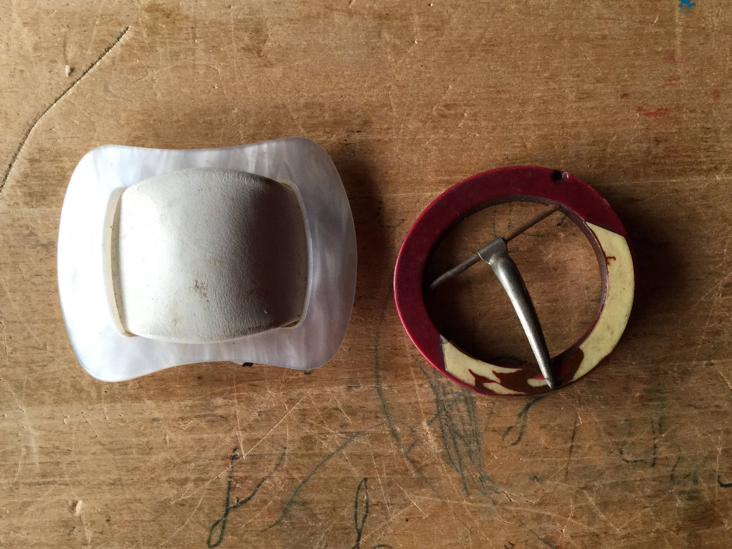 Vintage Art Deco Belt Buckles