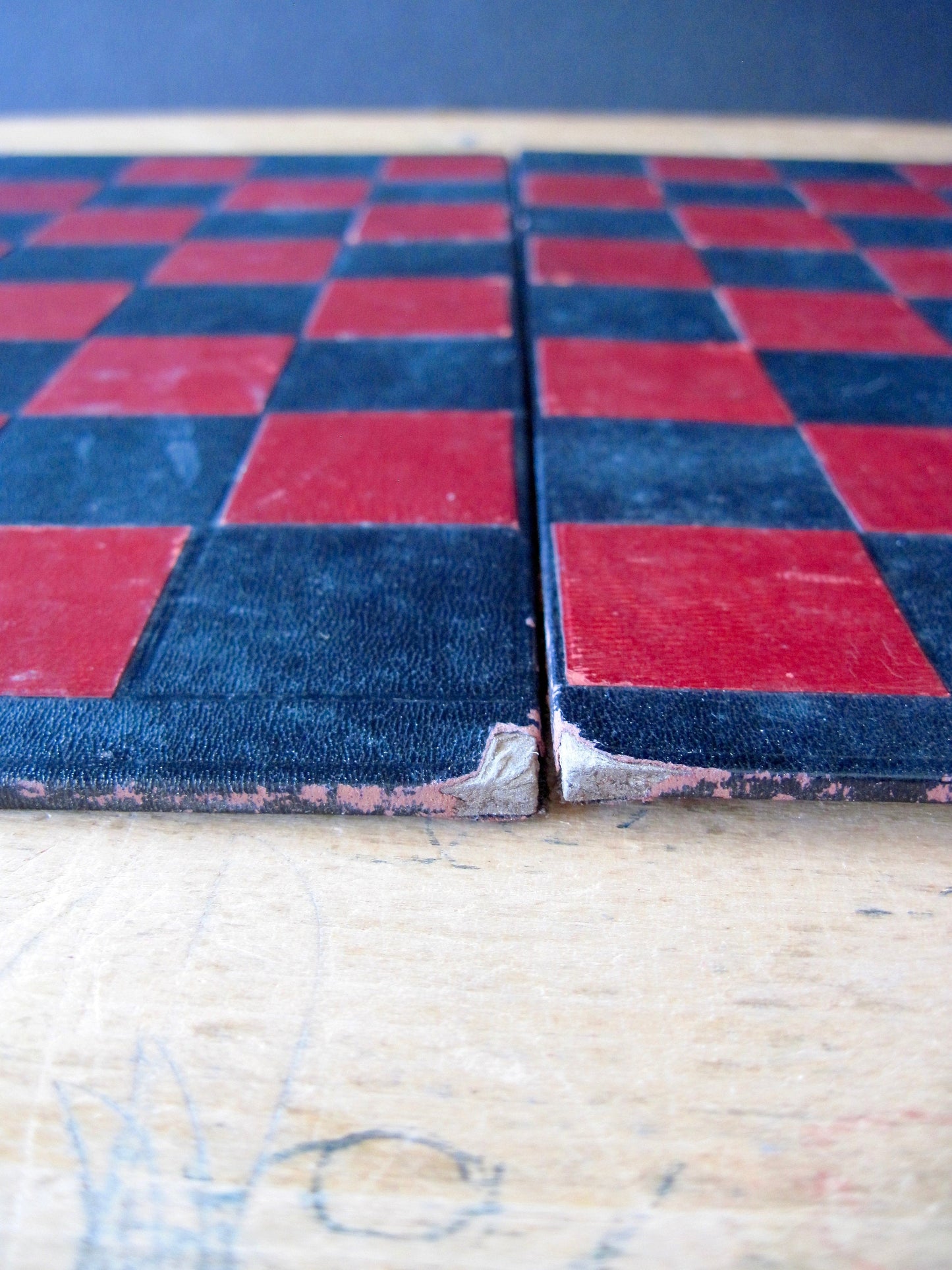 Vintage Game Board Set for Poker, Backgammon, Checkers, Chess