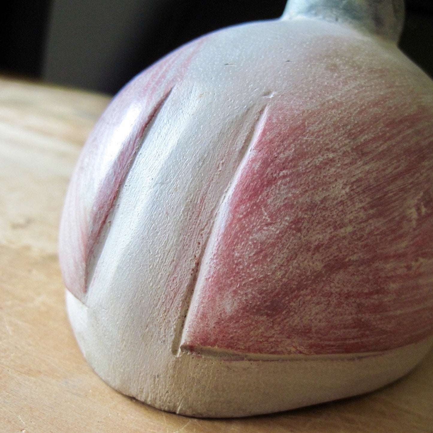 Rustic Carved Wooden Duck (c.1980s)