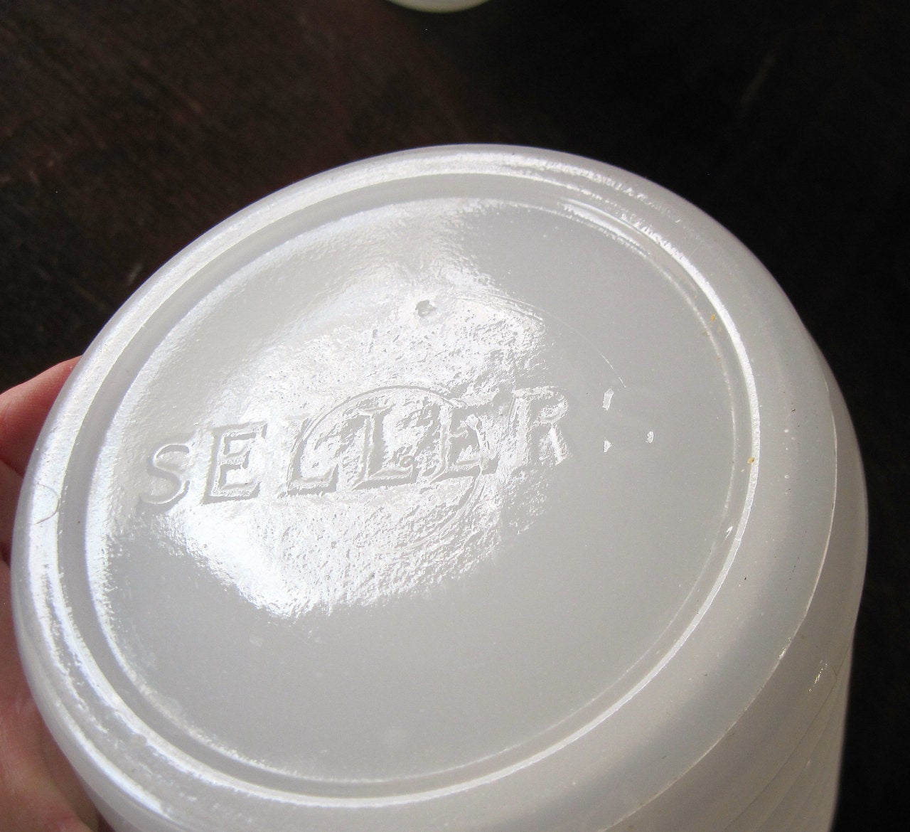 Hoosier Cabinet Sellers Glass Canister Set (c.1920s)