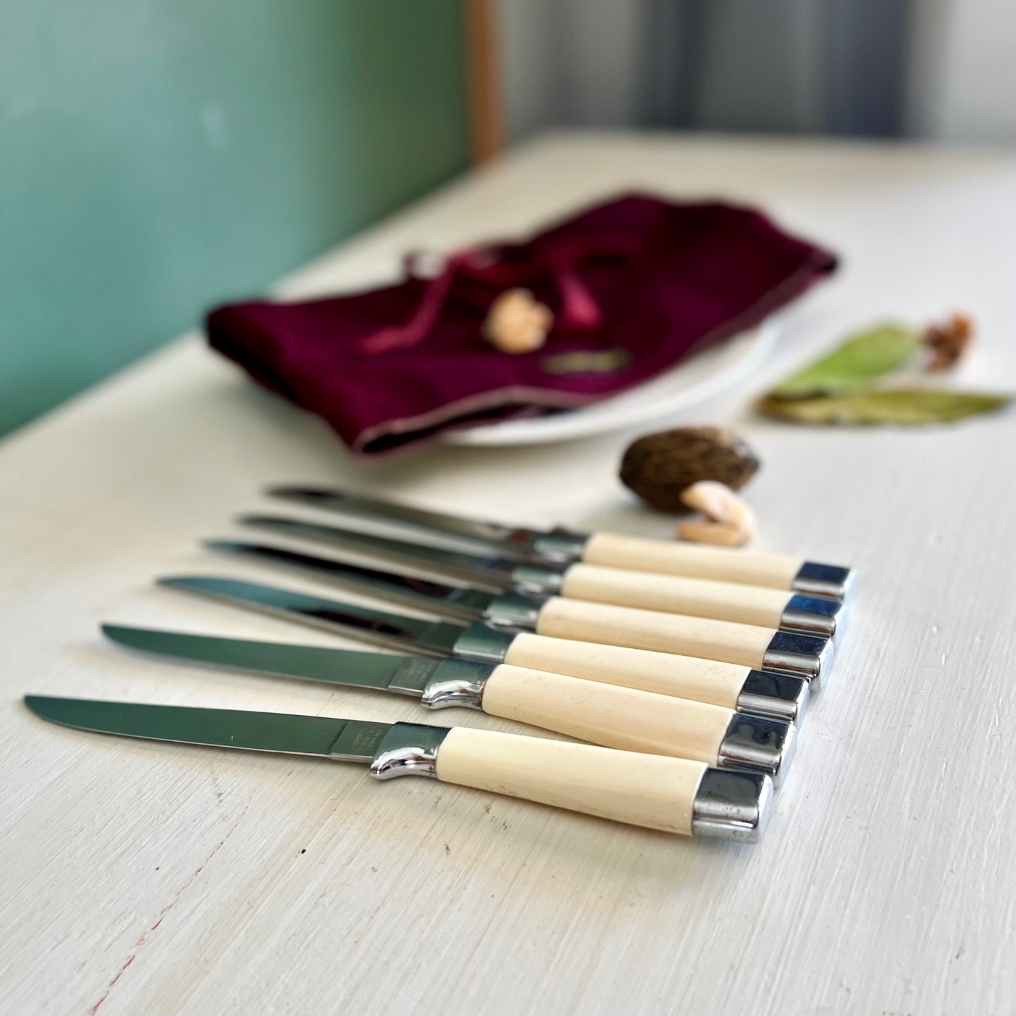 Vintage German Steak Knives Set (c.1960s)