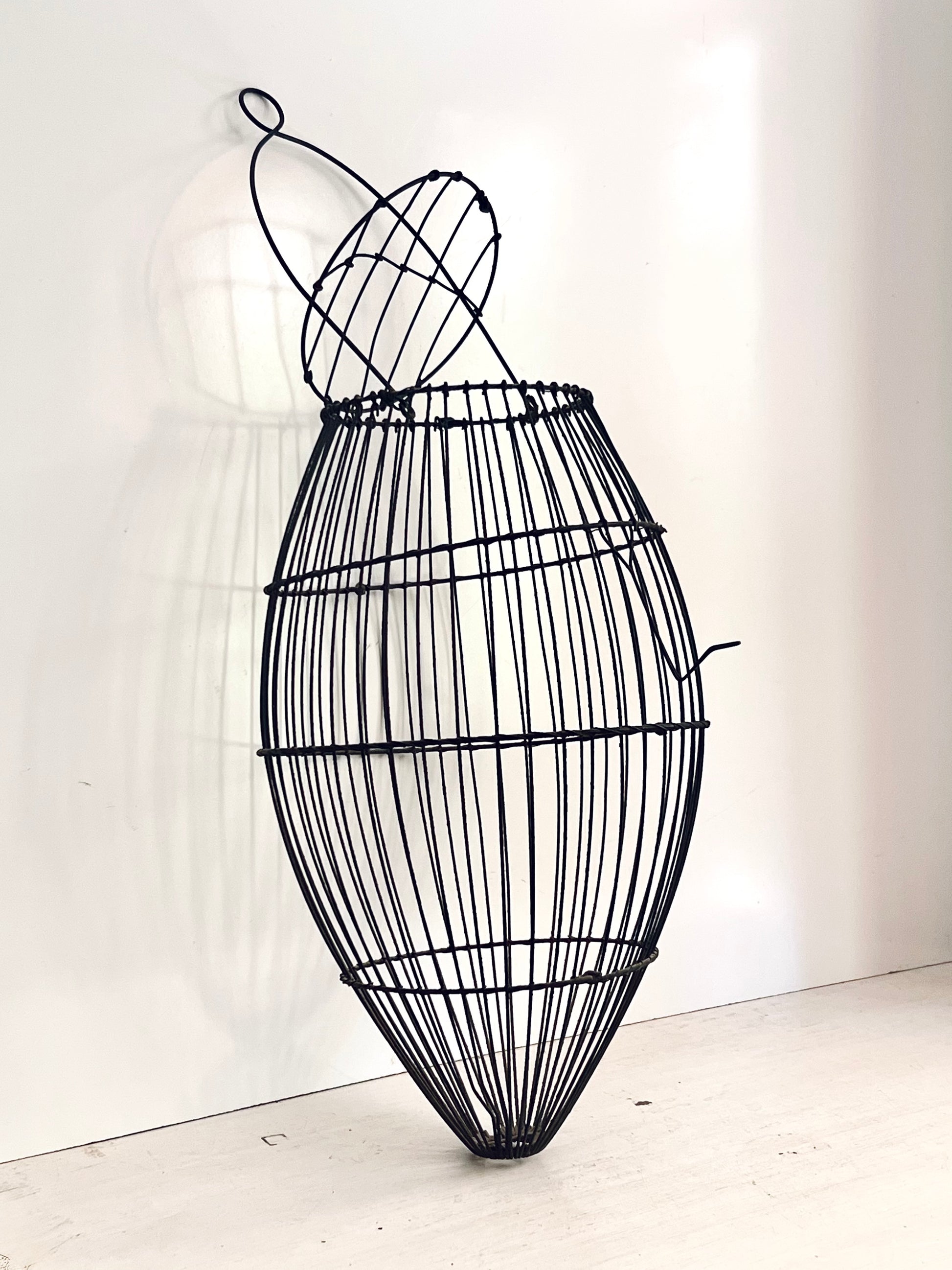 Early Wire Fish Trap or Bait Carrier