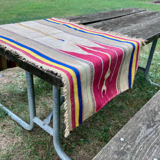 Vibrant Handwoven Southwestern Rug or Mat