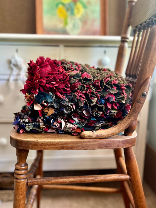 Antique Shaker Confetti Rug, c.1900