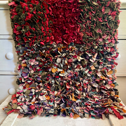 Antique Shaker Confetti Rug, c.1900