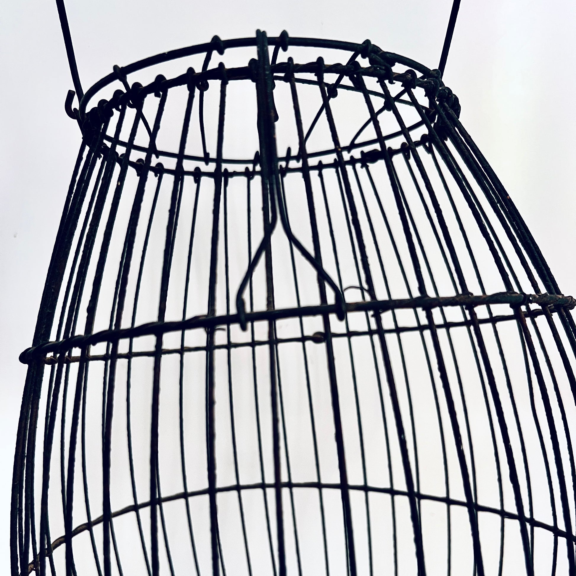 Early Wire Fish Trap or Bait Carrier