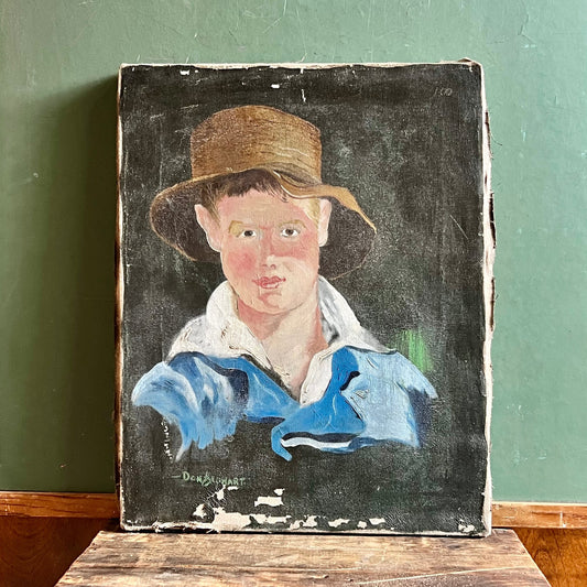 Reproduction Painting of The Torn Hat by Thomas Sully