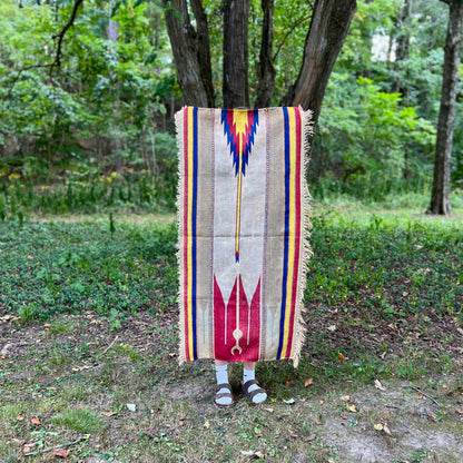 Vibrant Handwoven Southwestern Rug or Mat
