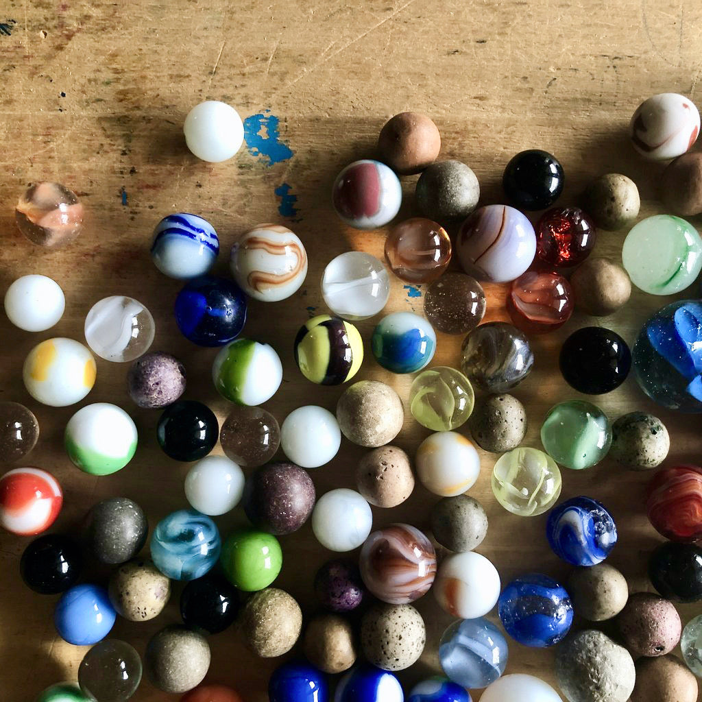Antique and Vintage Marble Collection, Set of 100 – Rush Creek Vintage