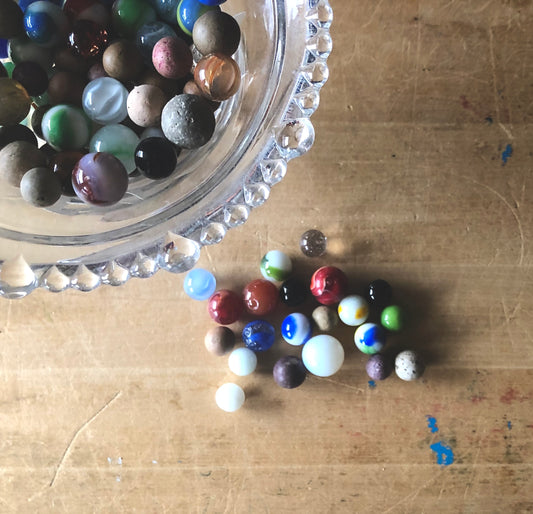 Vintage Marbles Collection, Set of 100