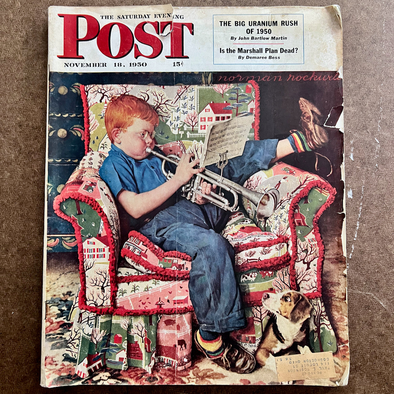 Five Saturday Evening Post Magazines (c.1946-1964)