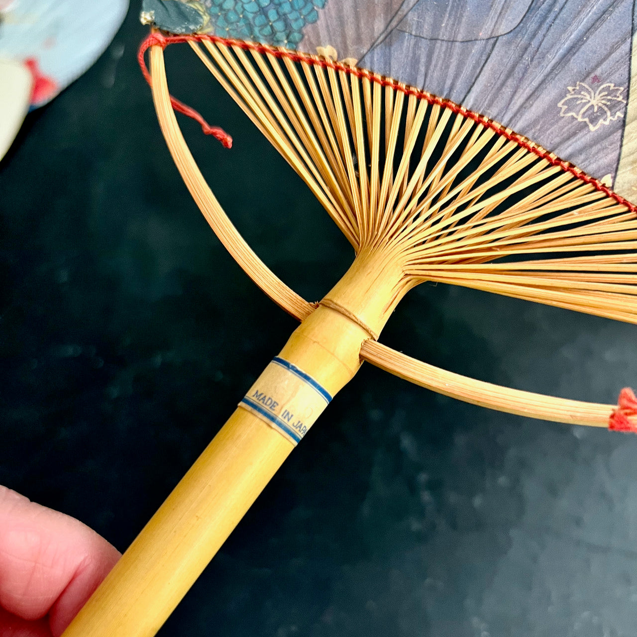 Vintage Japanese Paddle Fans, Includes Political Advertisements