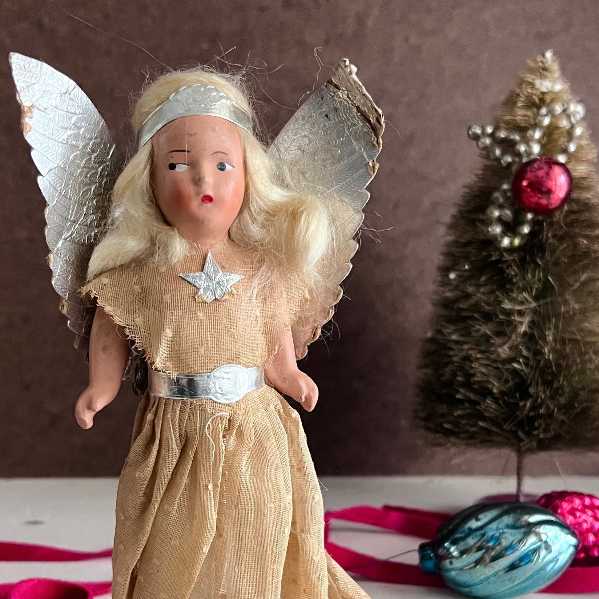 Vintage 1940s Angel Tree Topper